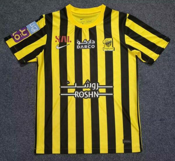 Camiseta Al-Ittihad temporada 23/24 Primera equipación