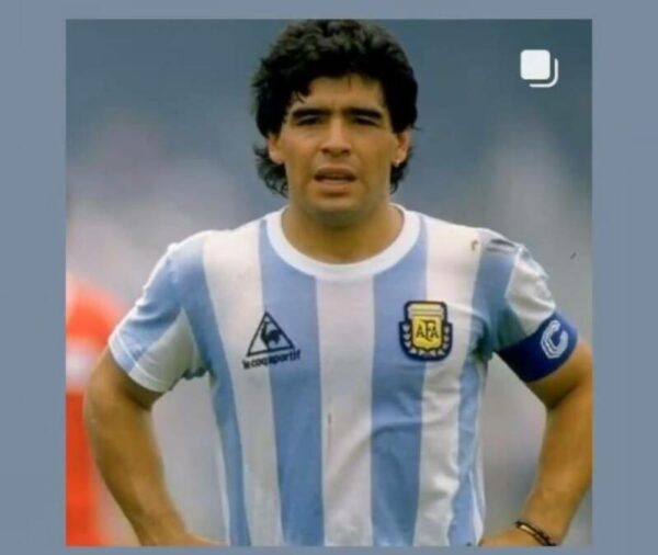 Camiseta Retro Argentina temporada 1986