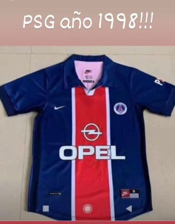 Camiseta Retro Psg temporada 1998