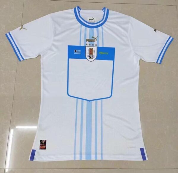 Camiseta Uruguay temporada 22/23 Segunda equipación
