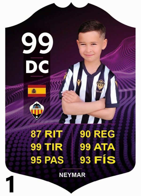 Cartas FIFA personalizada - Imagen 2