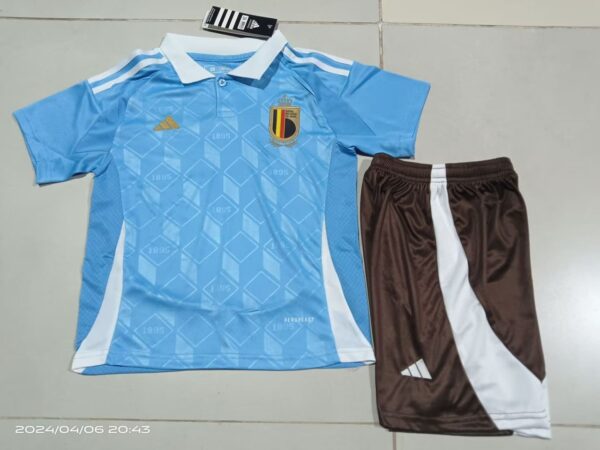 CONJUNTO NIÑO BELGICA TEMPORADA 24/25 SEGUNDA EQUIPACIÓN
