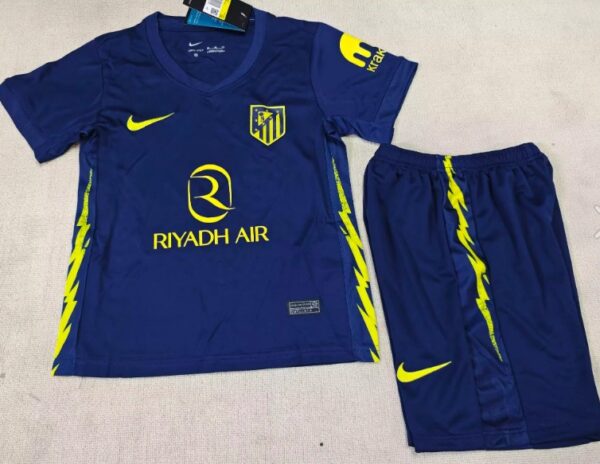 Conjunto Niño Atlético Madrid Segunda equipación 25/26