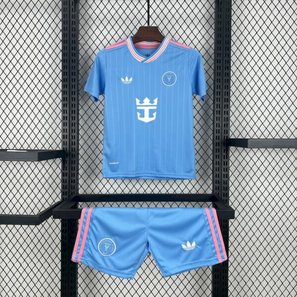 Conjunto Niño Inter de Miami temporada 25/26 Tercera equipación