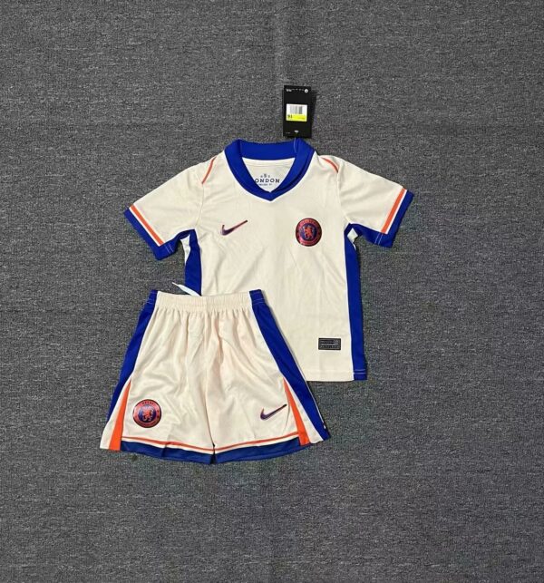 Conjunto Niño Chelsea temporada 24/25 Segunda equipación