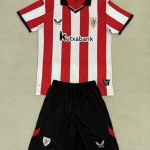 Conjunto Niño Bilbao temporada 25/26 Primera equipación