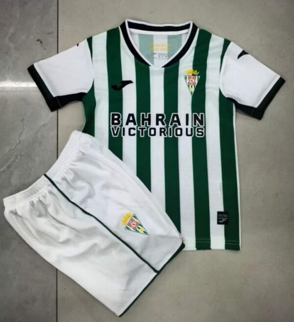 CONJUNTO NIÑO CORDOBA TEMPORADA 25/26 PRIMERA EQUIPACIÓN