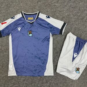 CONJUNTO NIÑO REAL SOCIEDAD TEMPORADA 25/26 SEGUNDA EQUIPACIÓN
