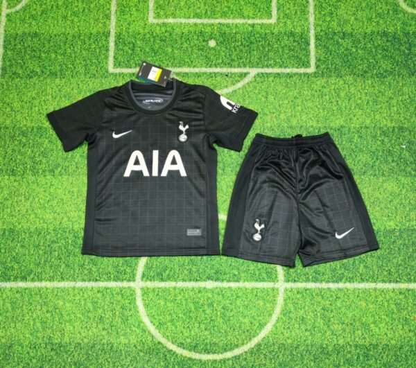 Conjunto Niño Tottenham temporada 25/26 Segunda equipación
