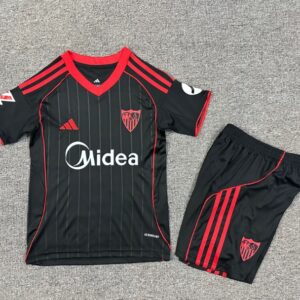 Conjunto Niño Sevilla temporada 25/26 Tercera equipación